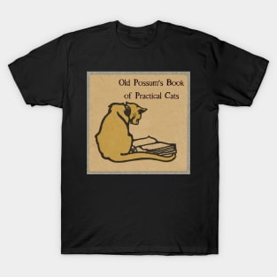 Vintage cat reads classic literature T-Shirt